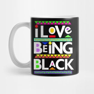 Black Lives Matter - I Love Being Black Mug